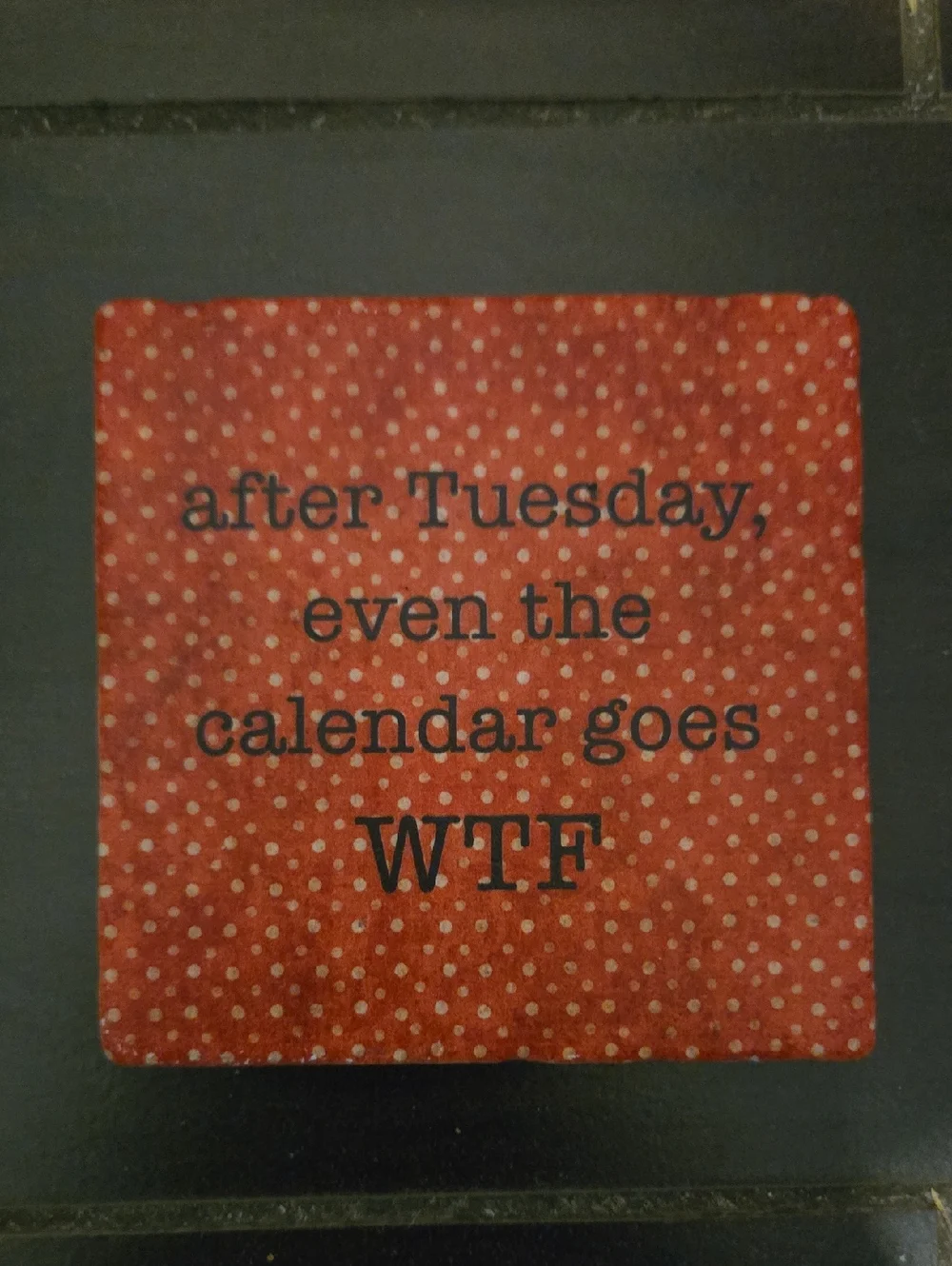 Paisley Parsley 'after Tuesday, even the calendar goes WTF'
